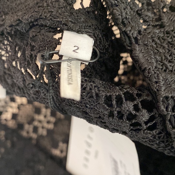 Sandro Alys Black Lace Blouse - Picture 5 of 8